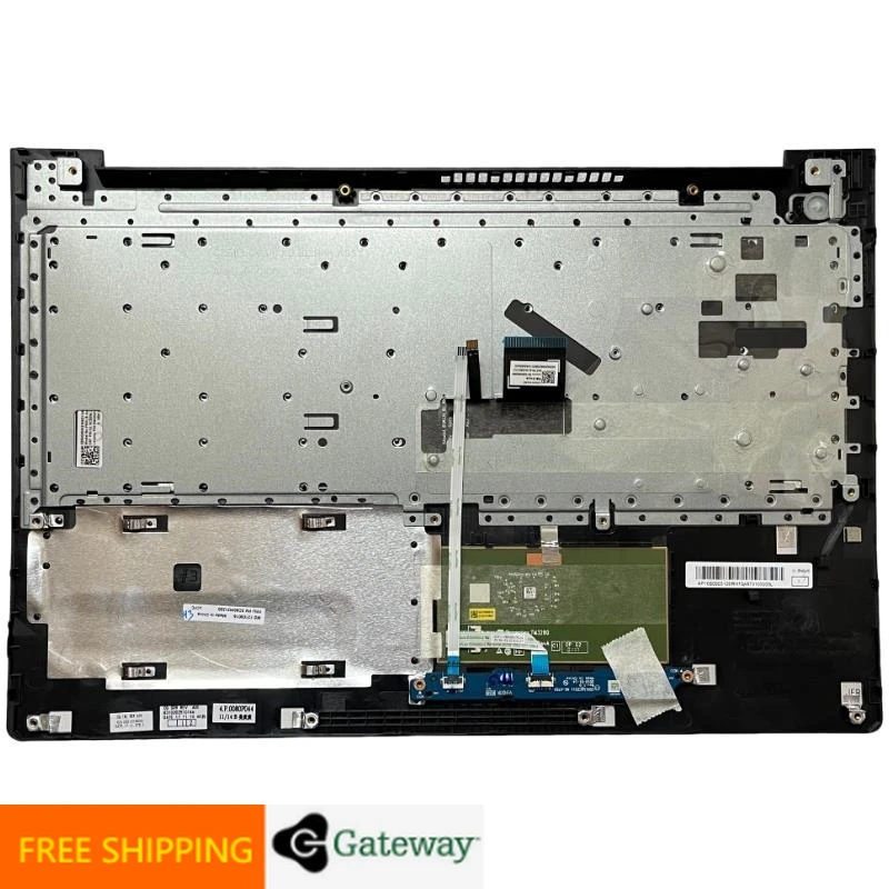 US English Gun Metal Keyboard Upper Case Palmrest Shell Cover For Lenovo Ideapad 510 15 15IKB 15ISK 5CB0M31200