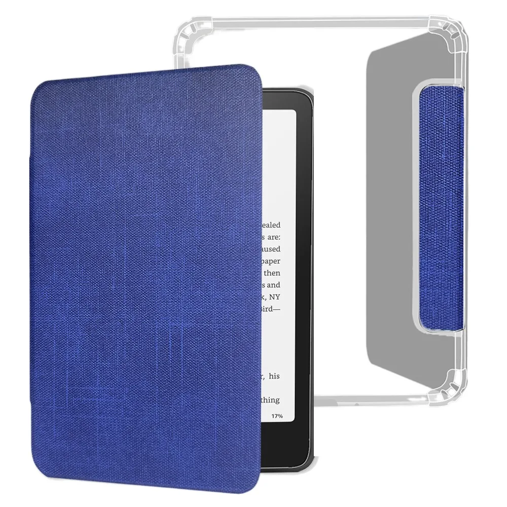 

Auto Wake/Sleep Smart Case Soft Back Wear Resistant Protective Shell for Kindle Paperwhite 12th Gen 7 inch 2024 Colorsoft