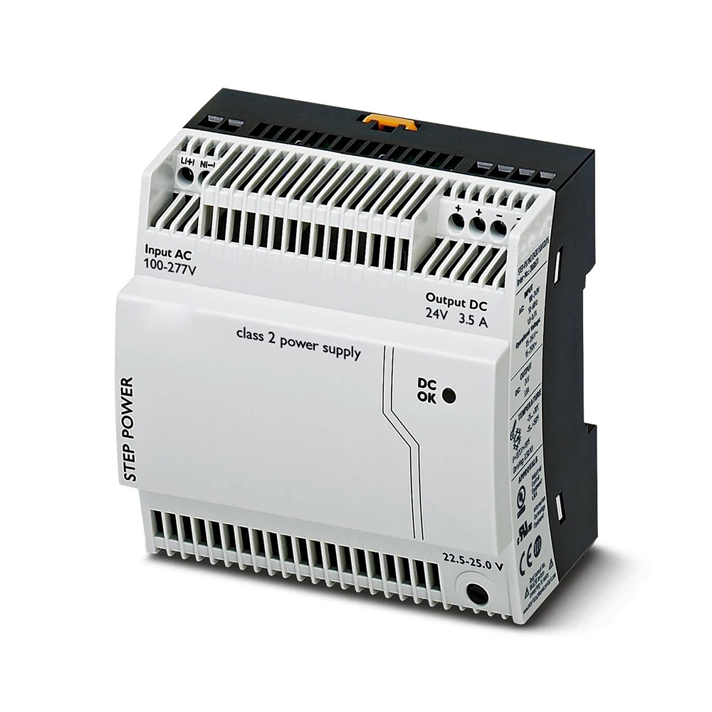 

Power Supply 2904945 For Phoenix STEP-PS/277AC/24DC/3.5