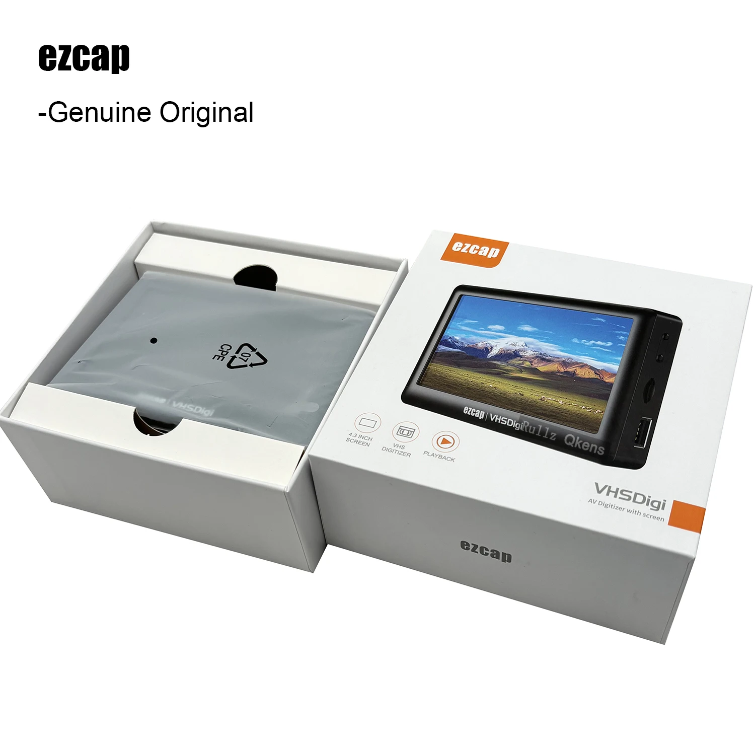 

Ezcap180 AV Recorder Analog Video To Digital Video Converter Independent Record for VHS,VCR, AV, RCA, Hi8, Camcorder, DVD Player