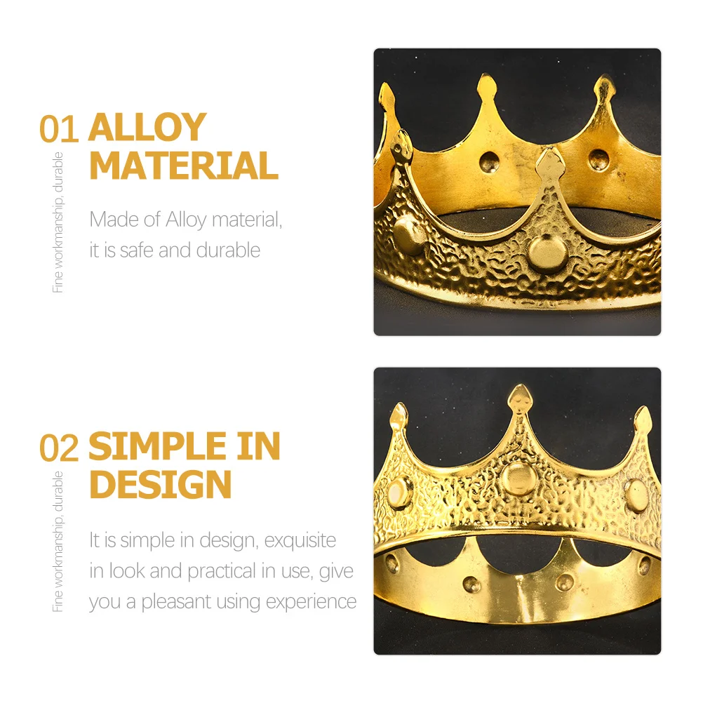 

Костюм на день рождения, винтажный вечерние головные уборы, реквизит для косплея, мужские декоративные короли, блестящая вечерние королевы, корона для косплея, корона