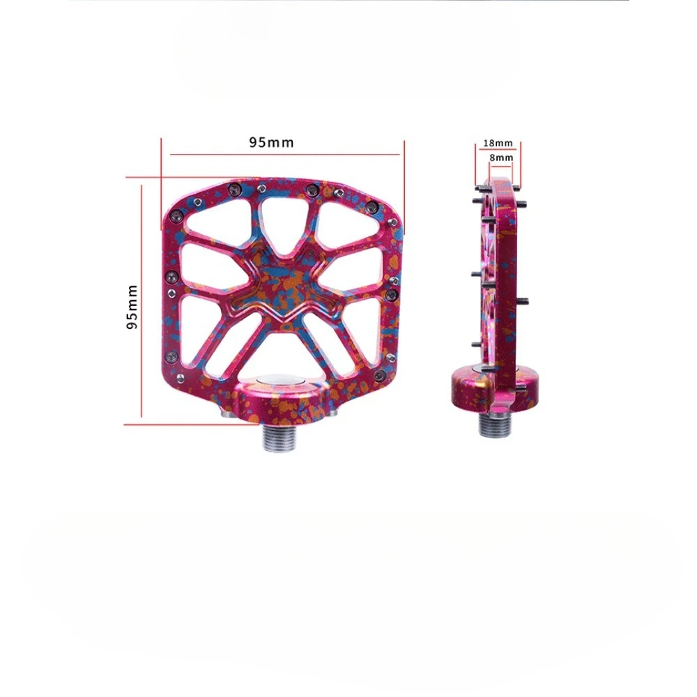 

Axleless Cycling Pedal CNC Aluminum Alloy Bicycle Pedal Anti-slip MTB Road Bikes Replacement Parts Cycling Accessories