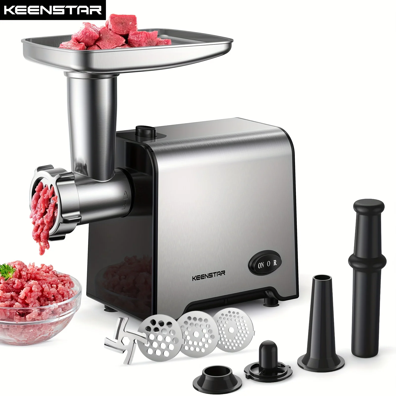 

Electric Meat Grinder Food Grinder Sausage Stuffer Tubes Meat Mincer Machine For Home Kitchen Use мясорубка bone saw chopper