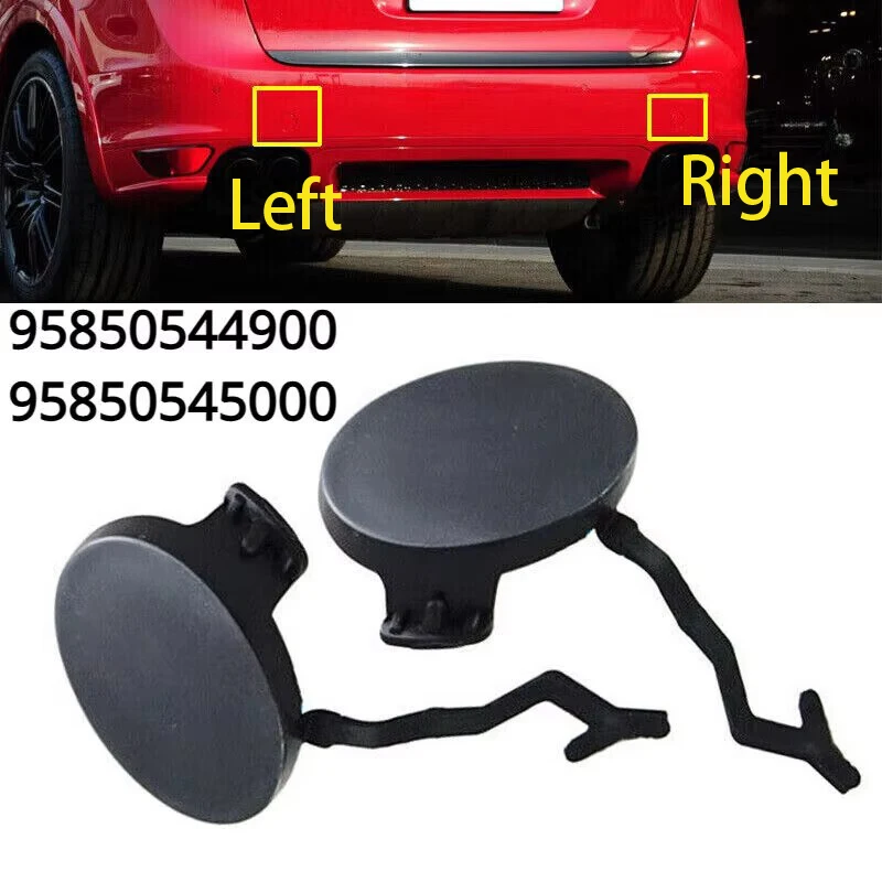 Rear Bumper Tow Eye Cap for  Porsche Cayenne (958) 2011-2014 OEM 95850544900G2X 95850545000G2X 95850544900 95850545000