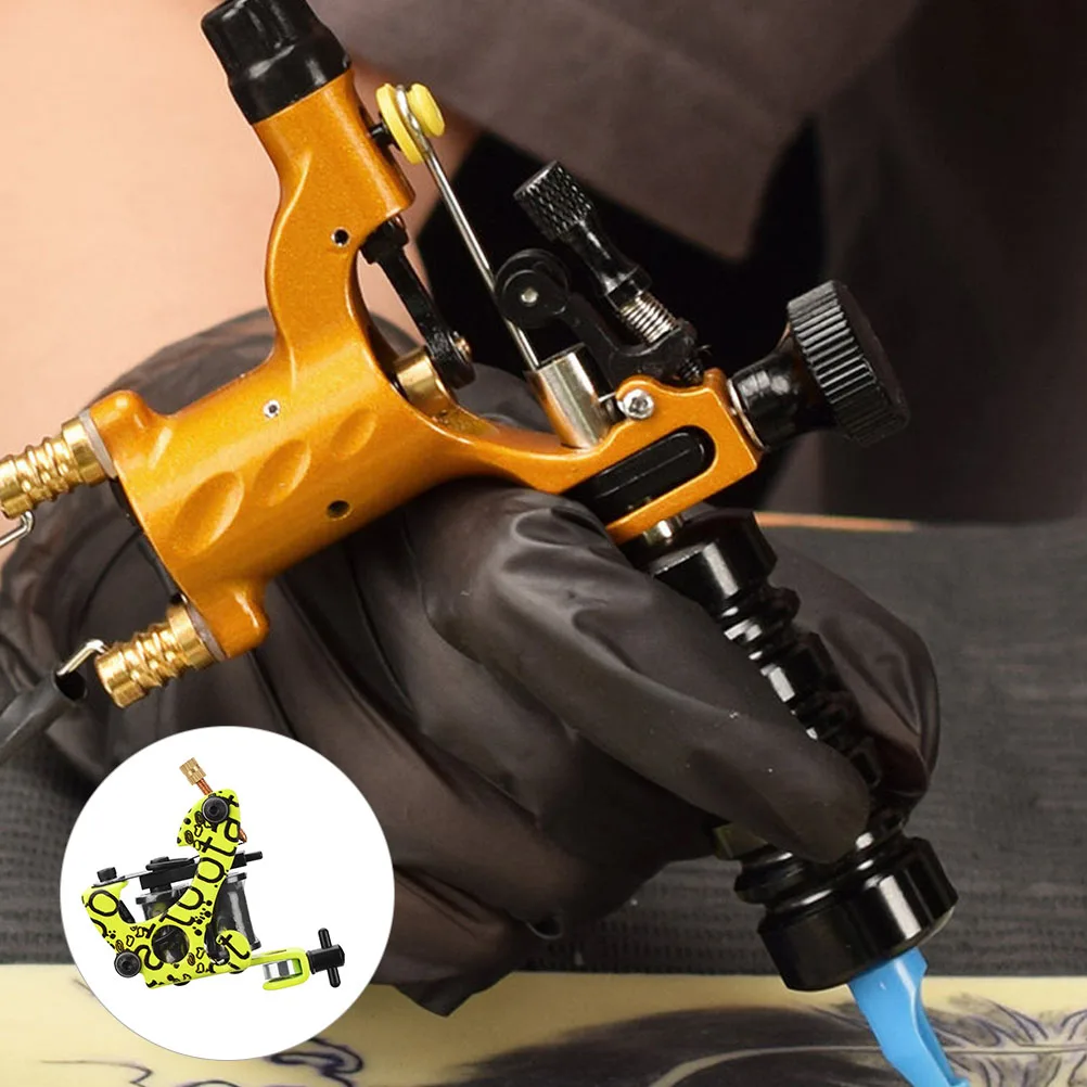 安定したワイヤー精密巻線を備えたタトゥーコイルマシンで、スムーズでクリアなサウンドを実現 安全な肌のためのポータブルデザイン