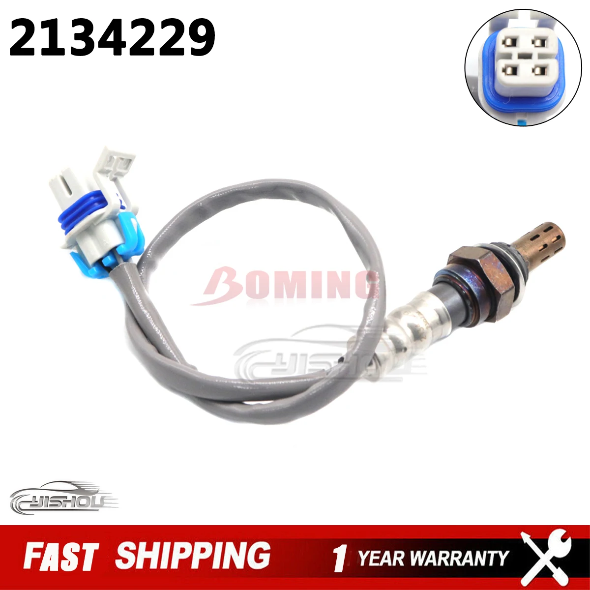 

Downstream Air Fuel Ratio O2 Oxygen Lambda Sensor 2134229 For Chevy Hummer GMC Pickup Silverado 2500 6.0L 213-4229