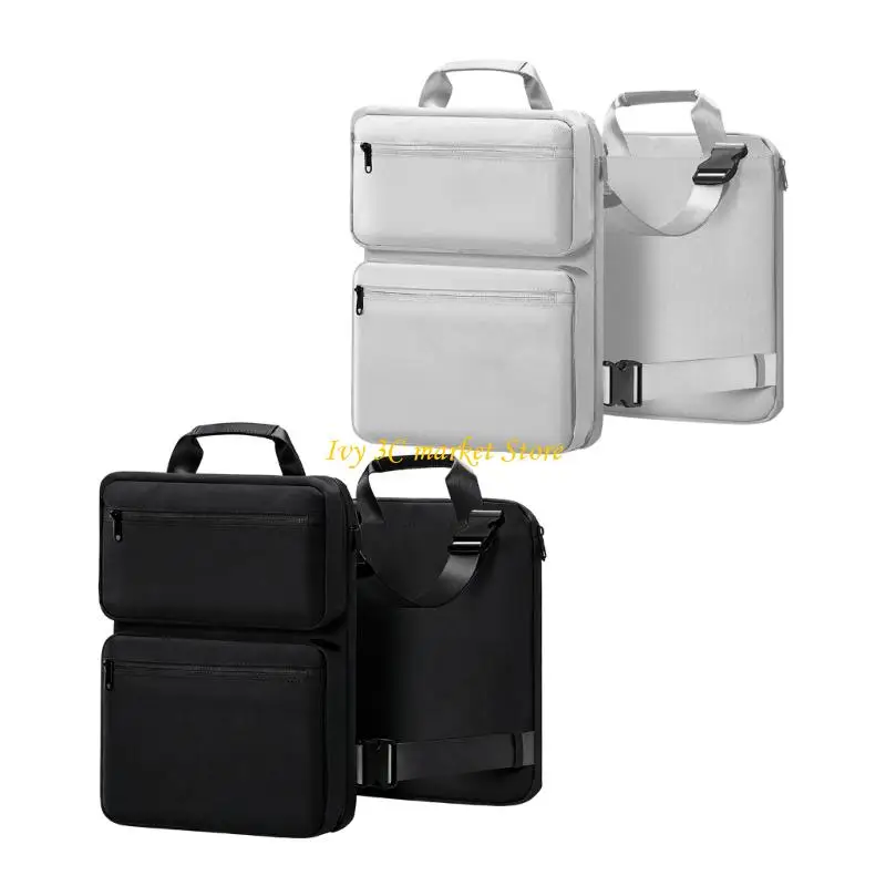 

D7YC Защитная сумка для хранения ноутбука Расширяемая конструкция Противоударный слой с многофункциональными отделениями для