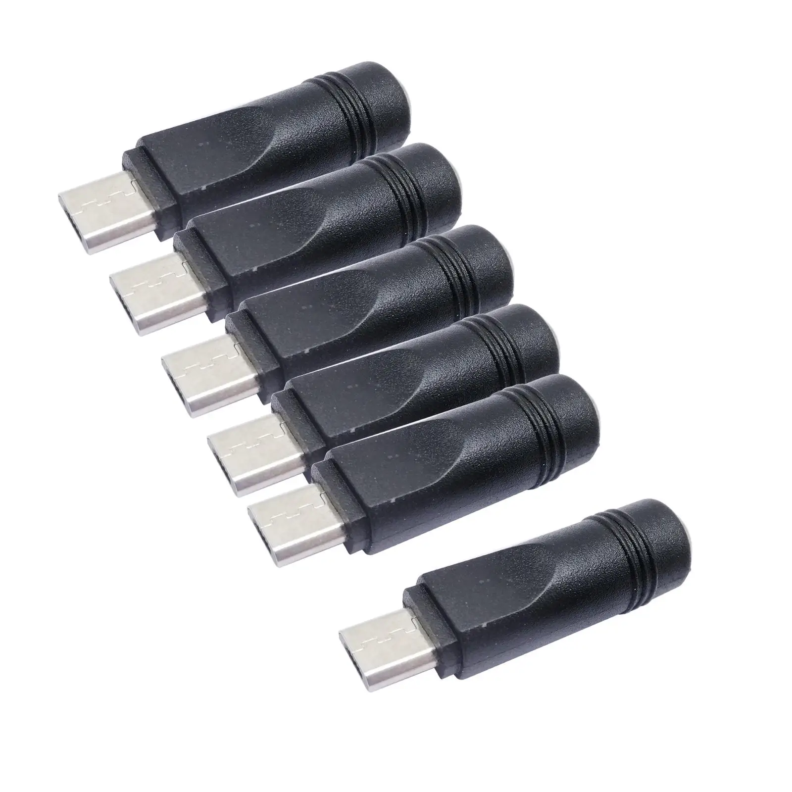 5 Pieces Micro USB Male to Female Connection Adapter Charging Adapter