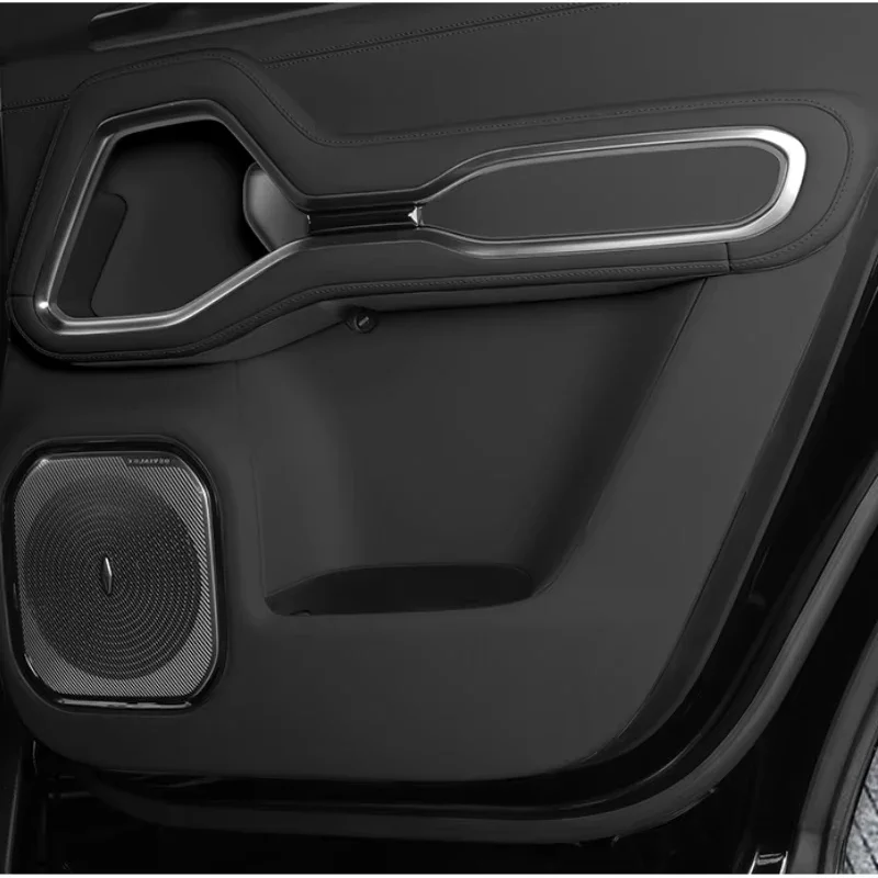 For Byd Equation Leopard 8 2025 Dedicated Door Kick Pad Scratch Resistant Leather Protective Sticker Interior Decoration