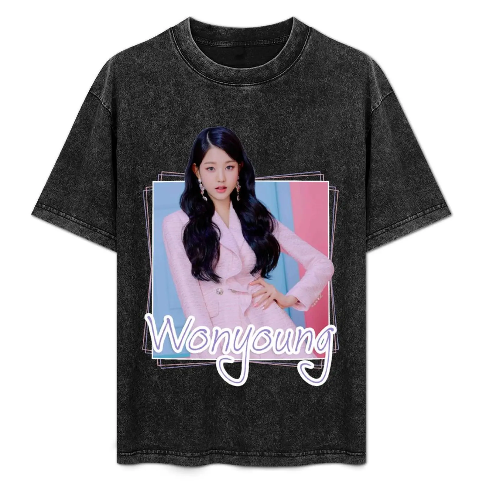 IZONE - Wonyoung T-Shirt anime shirts graphic tee summer top tee shirts for men