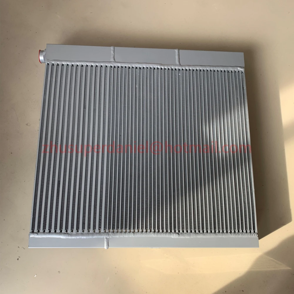 1625473604 plate fin combined air cooler oil cooler for GA37 screw air compressor