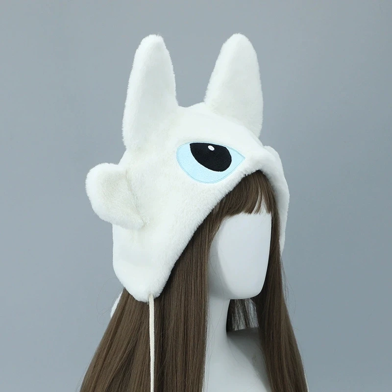 

Anime Around Beast Ear Hat Dragon Cute Plush Hat Holiday Cosplay Dress Up Halloween Party Play Props Accessories Gifts