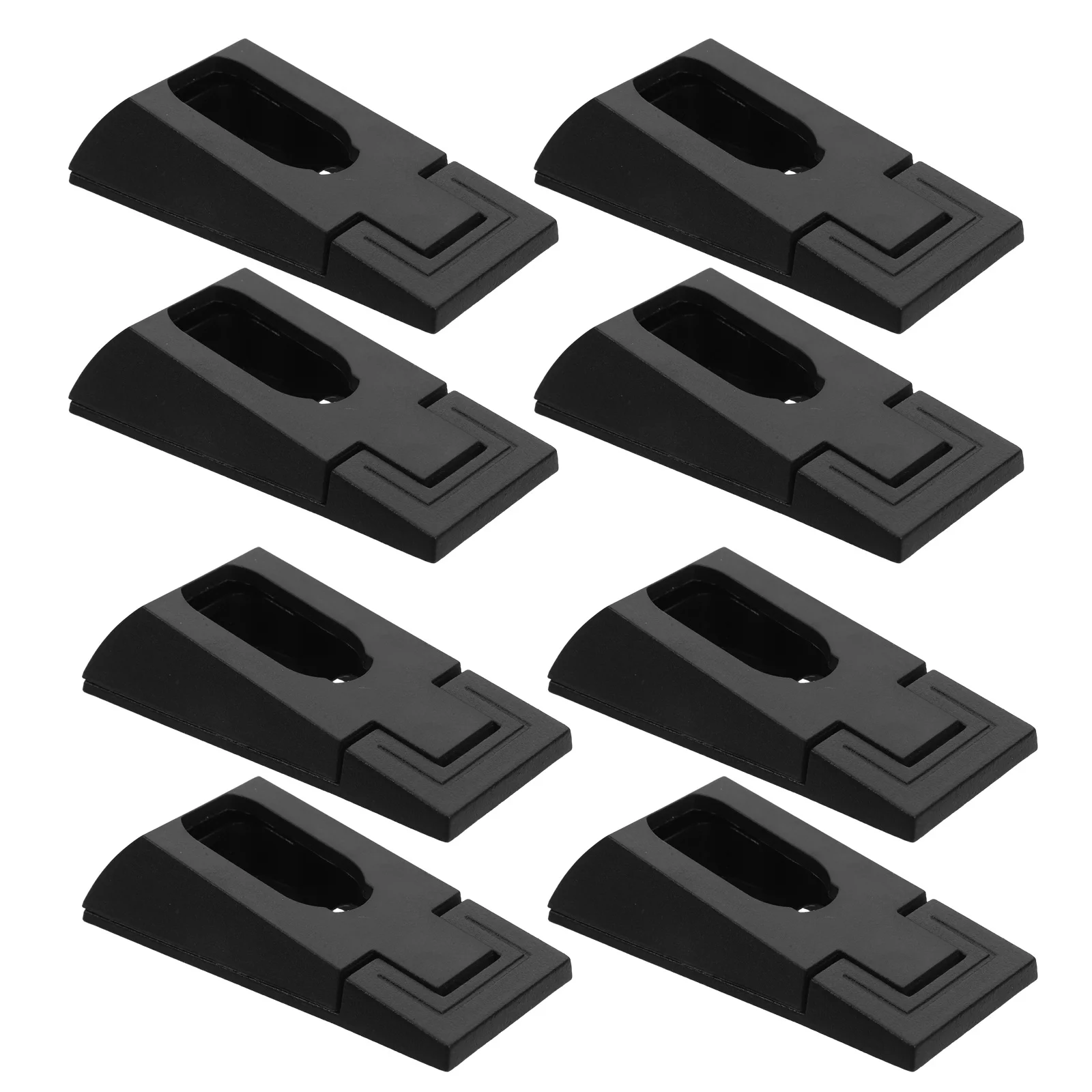 8 قطعة عمود الخزانة بين قوسين سبائك الألومنيوم الملابس قضيب حامل الثقيلة فلوش جبل نهاية دعم لخزانة دش قضيب الستارة