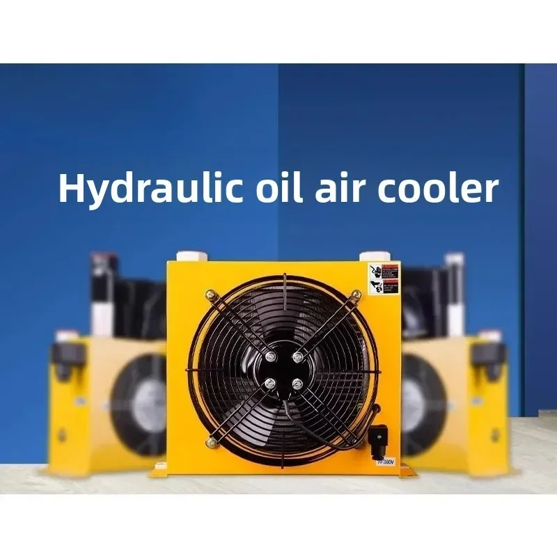 Air-cooled radiator, cooler assembly, truck crane project, refitted hydraulic station radiator