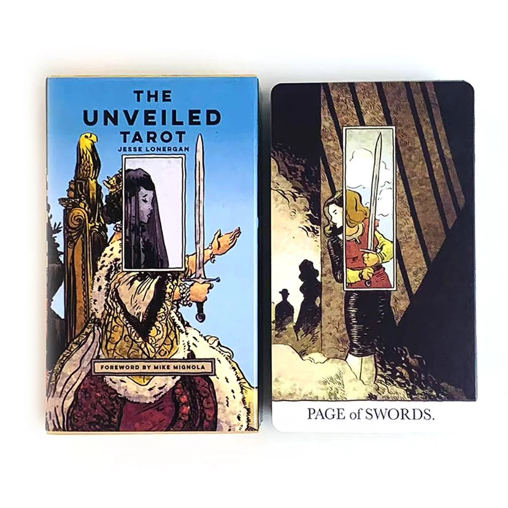 The Unveiled Tarot Cards English Version Fortune Telling Divination Tarot Deck Family Party Leisure Board Game Party Games