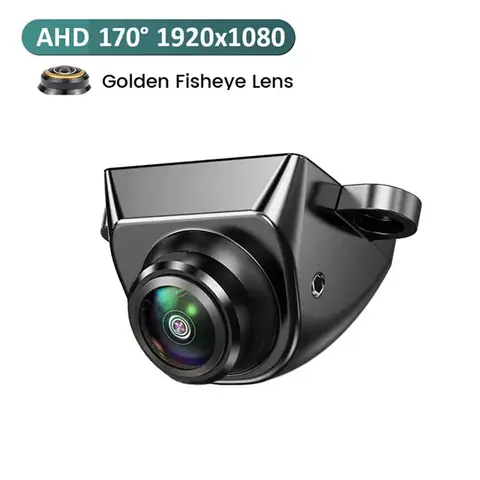 AHD 1920x1080P 자동차 후면보기 카메라 170 Fisheye 렌즈 풀 HD 야간 투시경 차량 전면 카메라 반전