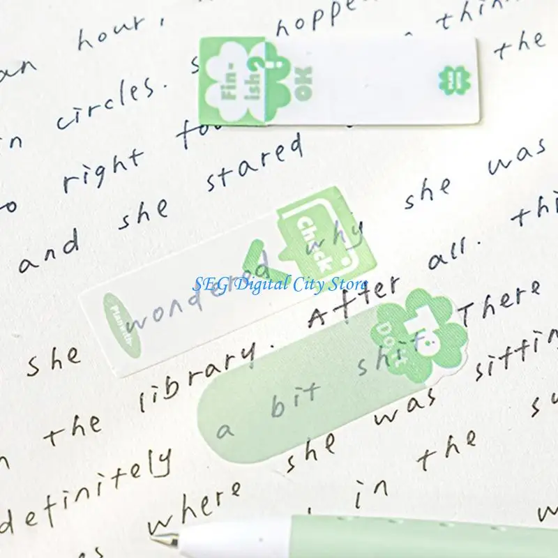 U75B 120 листов 1x1,7 дюйма, индексная этикетка, записываемая индексная наклейка, заметки для чтения, маркировка, наклейка для