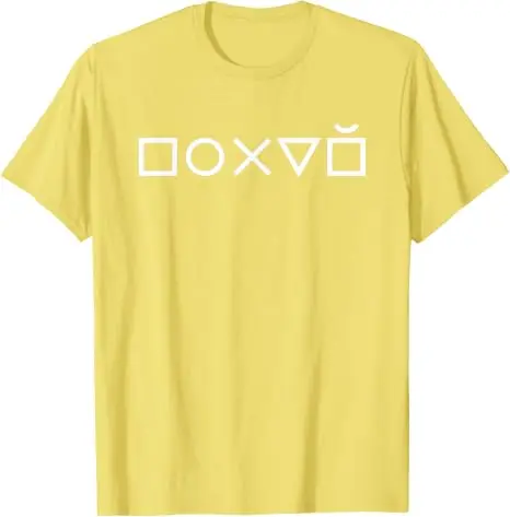 Pohui Russischer Slang Gamer Geometrische Symbole Humor T-Shirt Y2k Lustiges Sarkastisches Russisches Gaming-Kultur Neuartiges Grafik-T-Shirt Kleidung – Detail 18