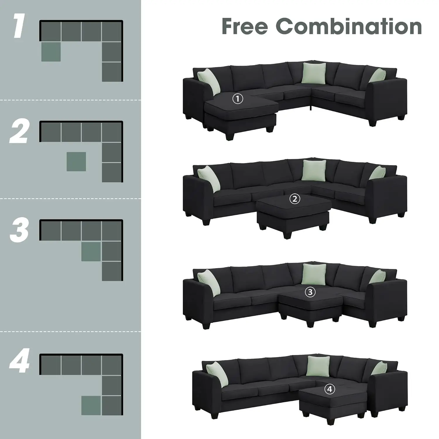 Thumbnail 4 - #8 Compare L-Shaped Corner Sofas Before You Buy