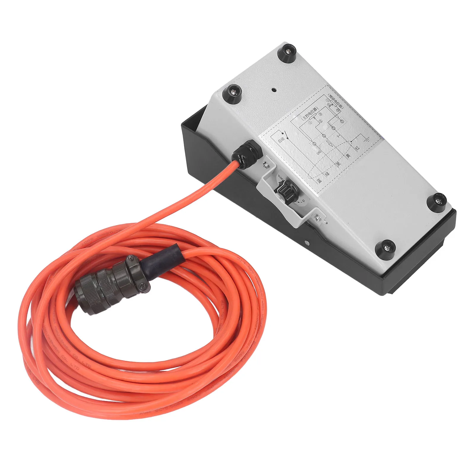 เชื่อม TIG เท้าเหยียบ Potentiometer เลื่อนประเภท Amp ควบคุม 14 Pin 8 เมตร DC5 ~ 15V TIG เท้า Amp ควบคุมเหยียบ