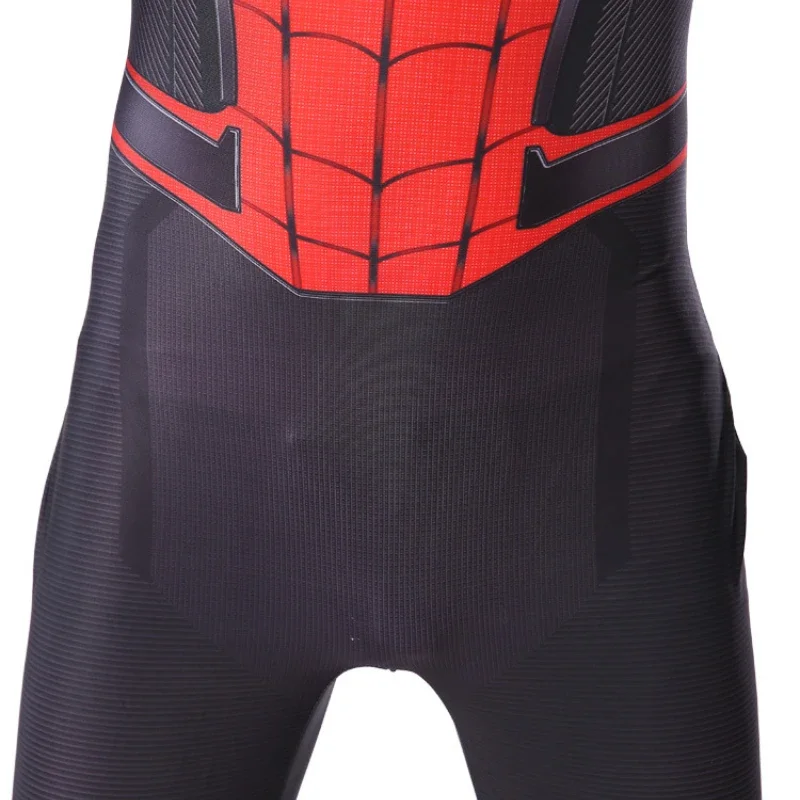 2025 Nuovo di Alta Qualità Supereroe Spidermans Costume Tuta Per I Bambini Per Adulti Spandex Zentai Halloween Party Cosplay Tuta QWQ1