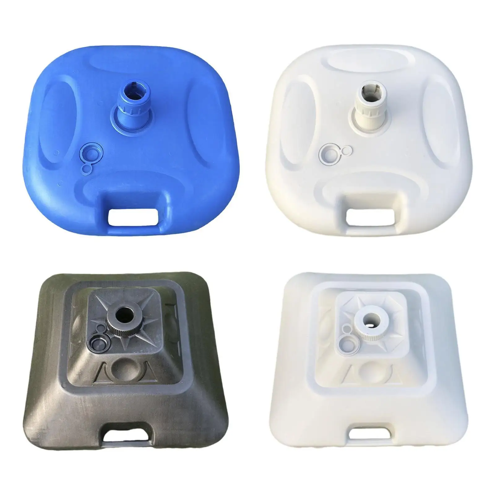 

Patio Umbrella Base Parts Accessories Heavy Duty Replacement Fillable Water Filled for Lawn Summer Beach Poolside Market Deck