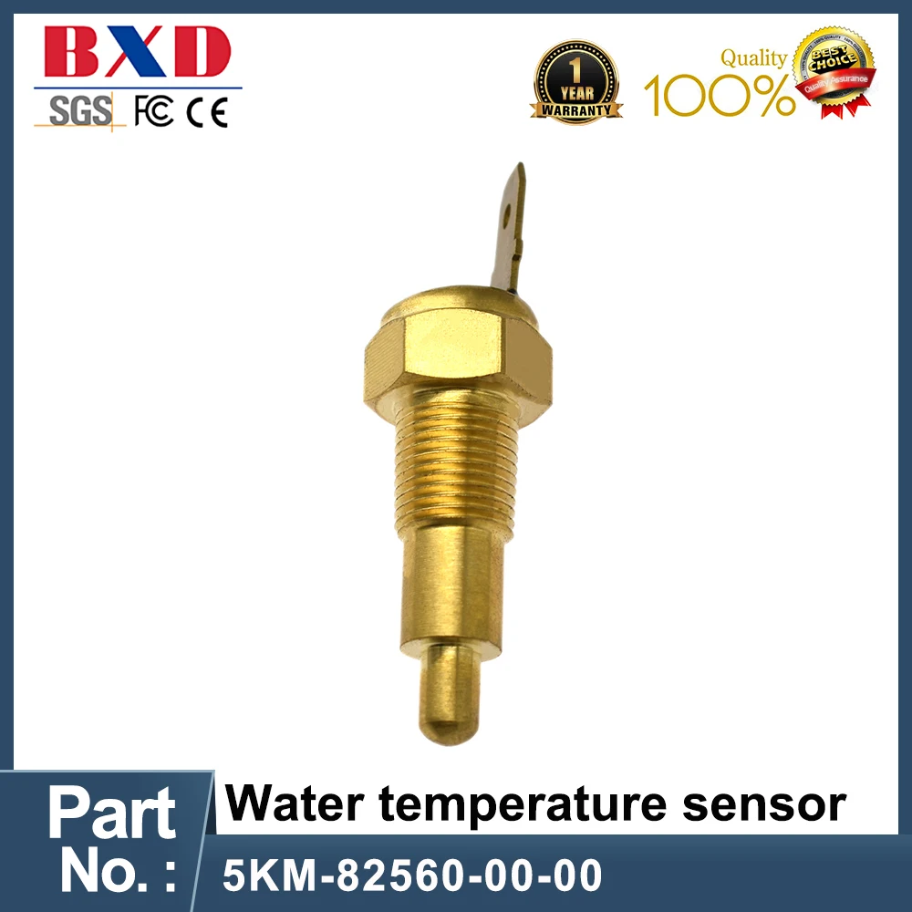 Water Temp Sensor Thermo Switch Assy Fit for Yamaha 5KM-82560-00-00 MB439918 MD102329