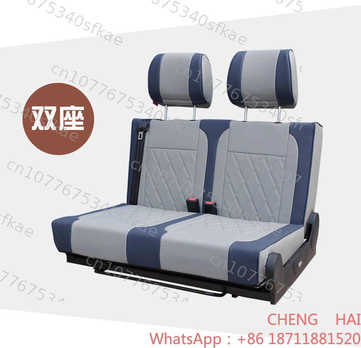 Customized Adjustable 1 4 Seats Leather Camper Van Seat Bed Reversible Folding Multi Color Options Mercedes-Benz Sprinter Daily