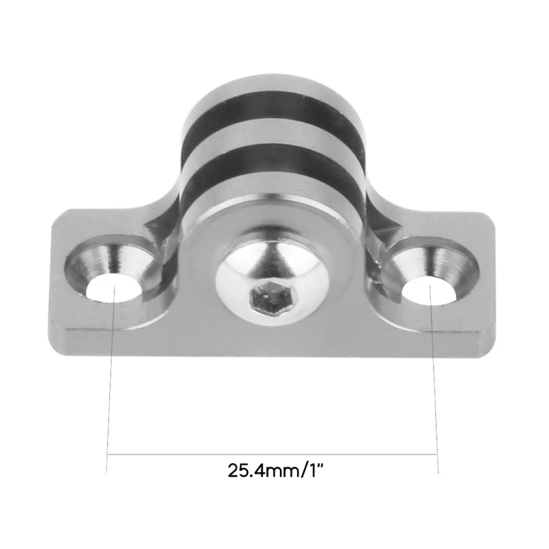 อลูมิเนียมขาตั้งกล้องอะแดปเตอร์กล้องขาตั้งกล้องใช้สำหรับ hero11 ทนทาน
