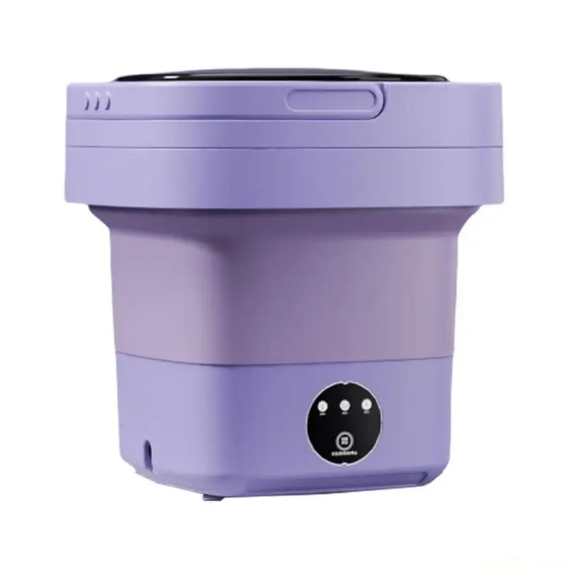 D0AB Miniature Folding Laundry Washer Washing Machine for Dormitories and Outdoor Use