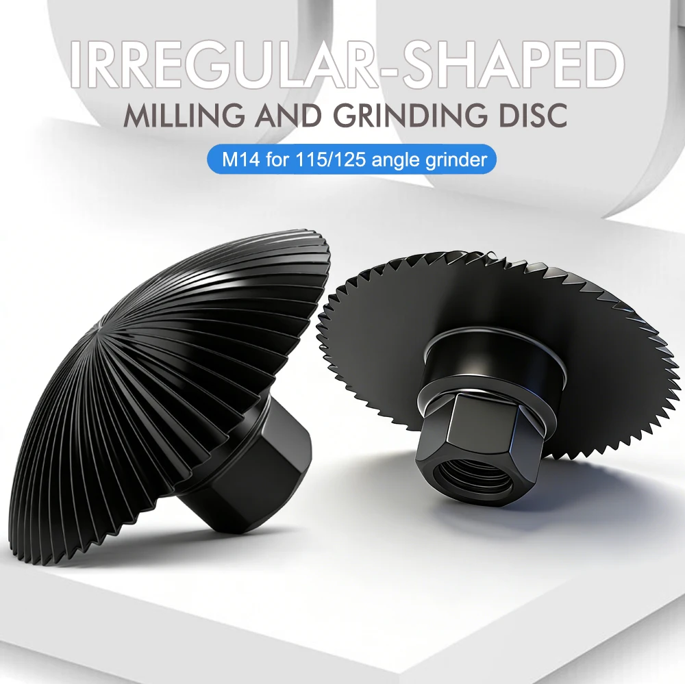 Hard Carbon Steel Rotary Flap Disc, High Hardness Polishing Wheel for Angle Grinder, Long-Lasting Abrasive Tool for Metal & Wood