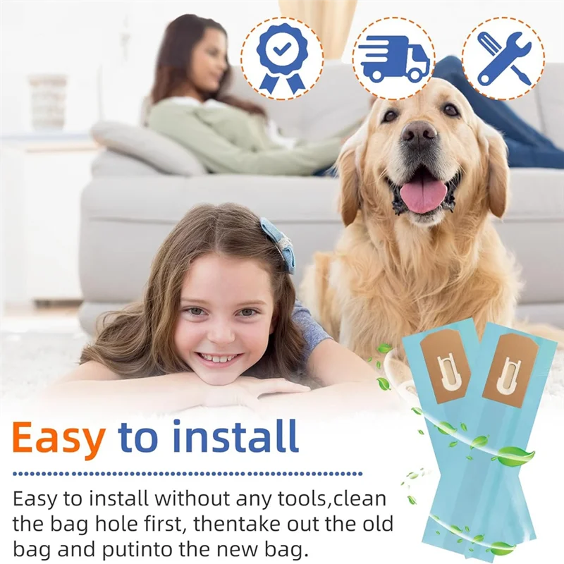 ABKR-9 حزمة PK80009 فراغ استبدال قطع الغيار أكياس نظافة ل Oreck XL XL2000 XL8000 XL9000 والسلسلة التجارية