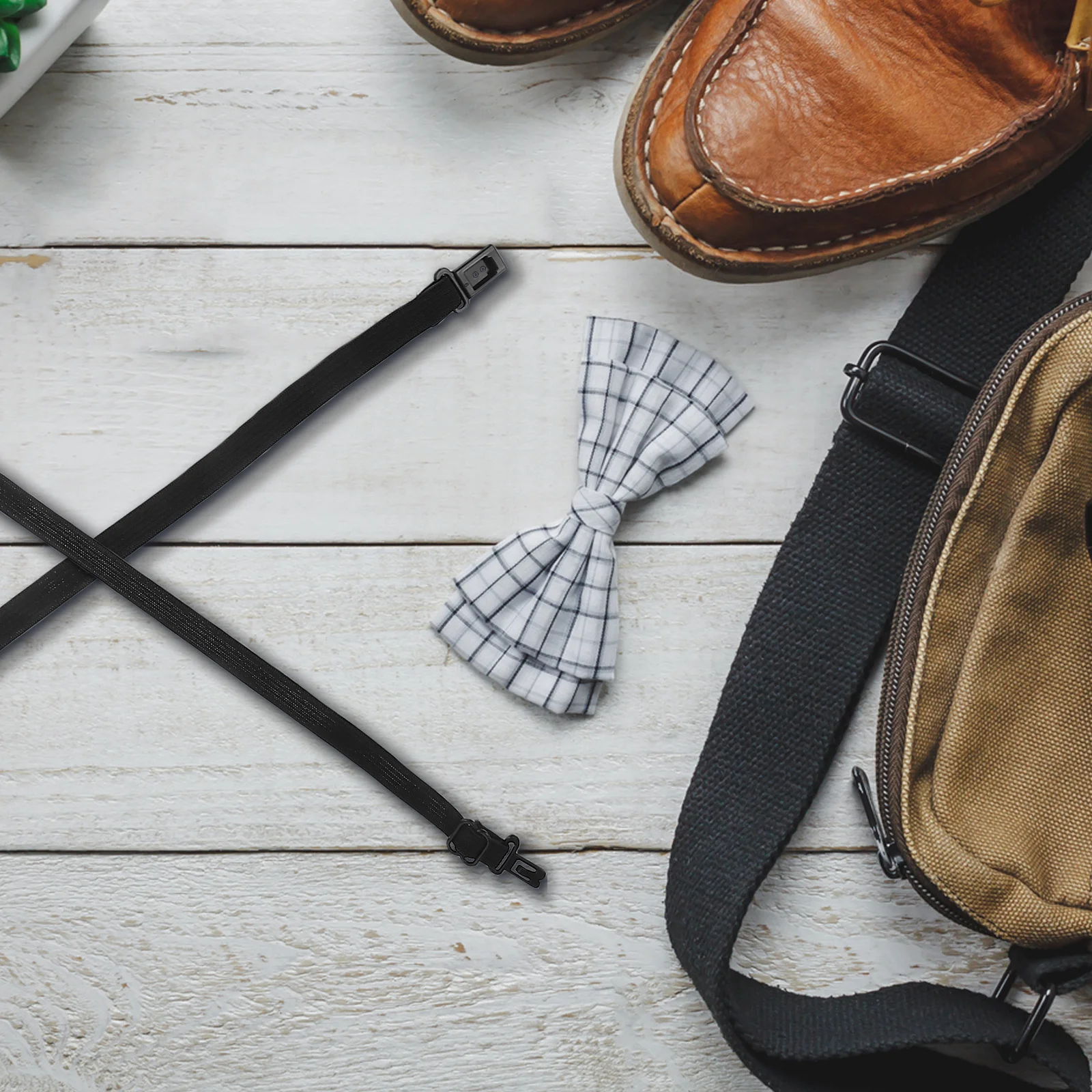 

10pcs Neck Tie Extender Adjustable Bow Tie Strap Elastic Band Black For Men Collar Extenders Diy Extension Strap All Types Of