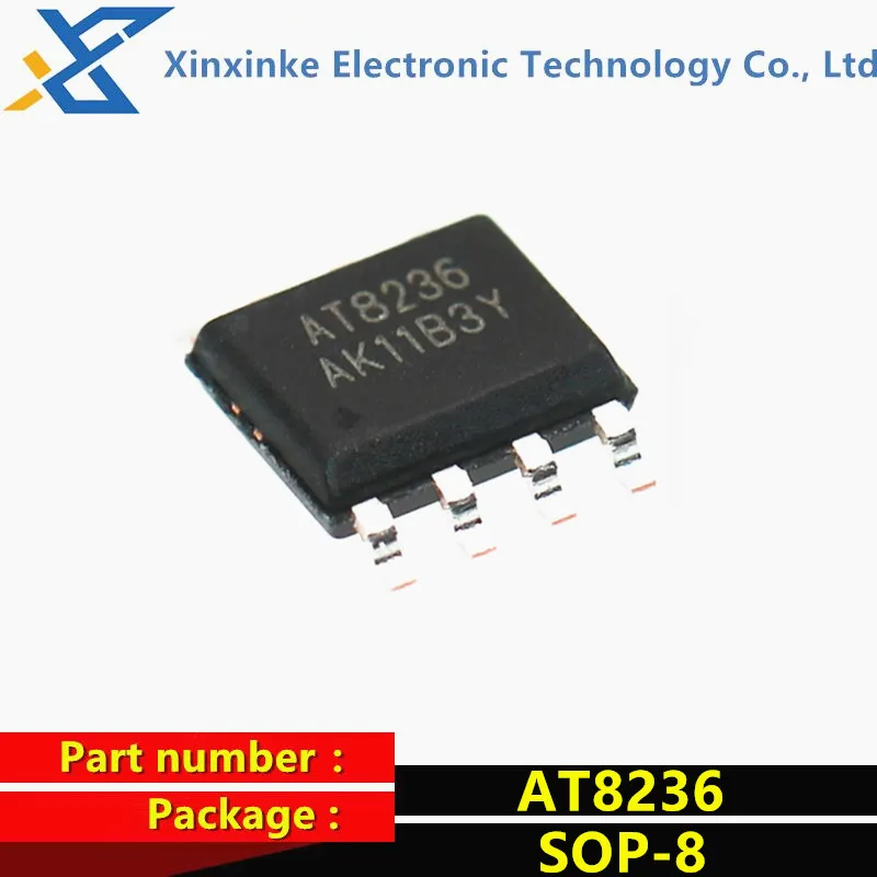 AT8236 SOP-8 Motor Driver Chip DC Brushed Motor ICs Brand New Original