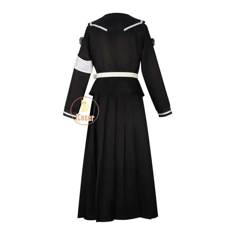 

25COSiCoser The Hundred Line Hiruko Shizuhara Косплей Костюм Парик Боевая Униформа Последняя Оборона Академия Хэллоуин Вечеринка для Женщин