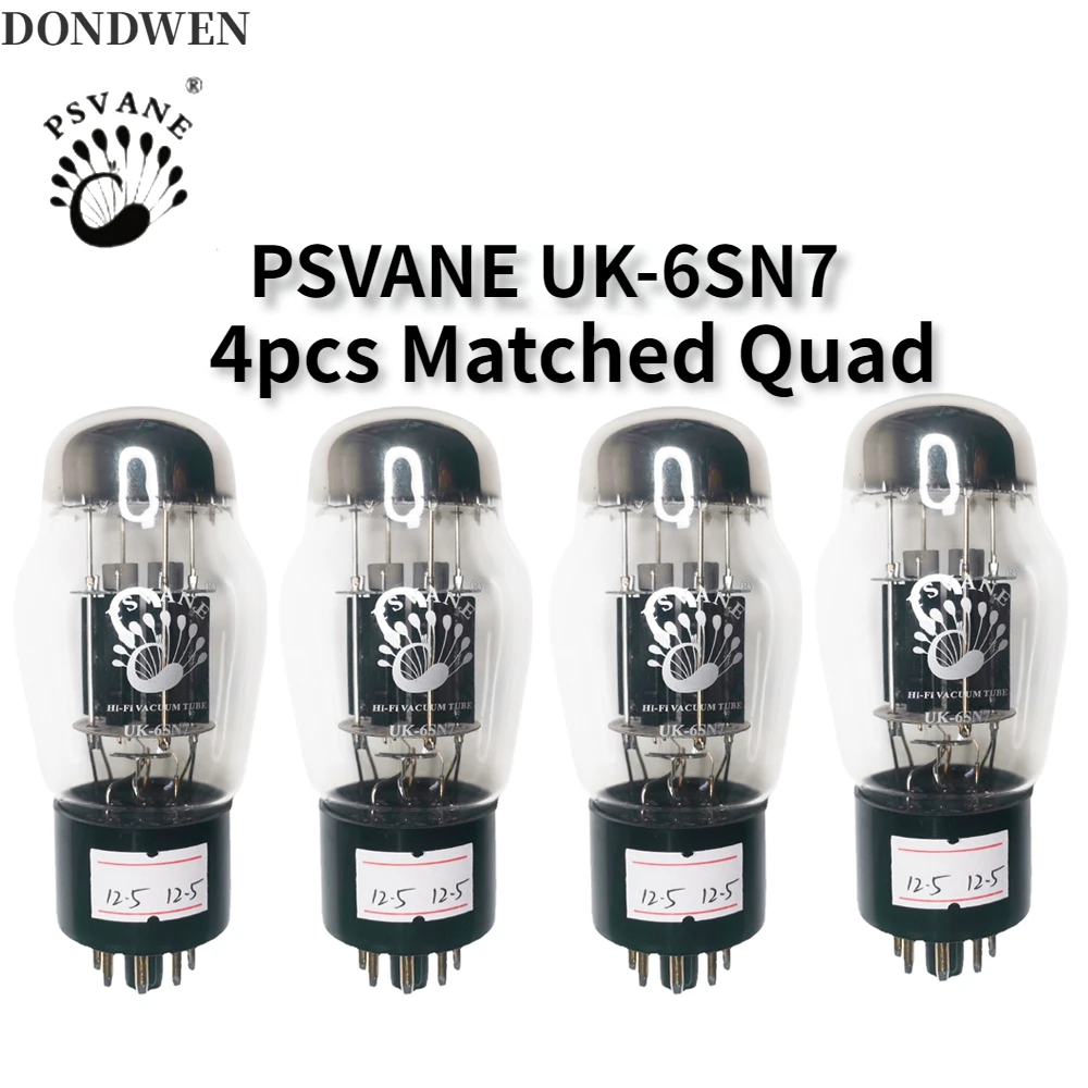 

PSVANE 6SN7 Vacuum Tube UK-6SN7 Replace 6N8P 6SN7GT 6SN7 Electron Tube 8PINS Tube HIFI Audio Vacuum Tube Amplifier