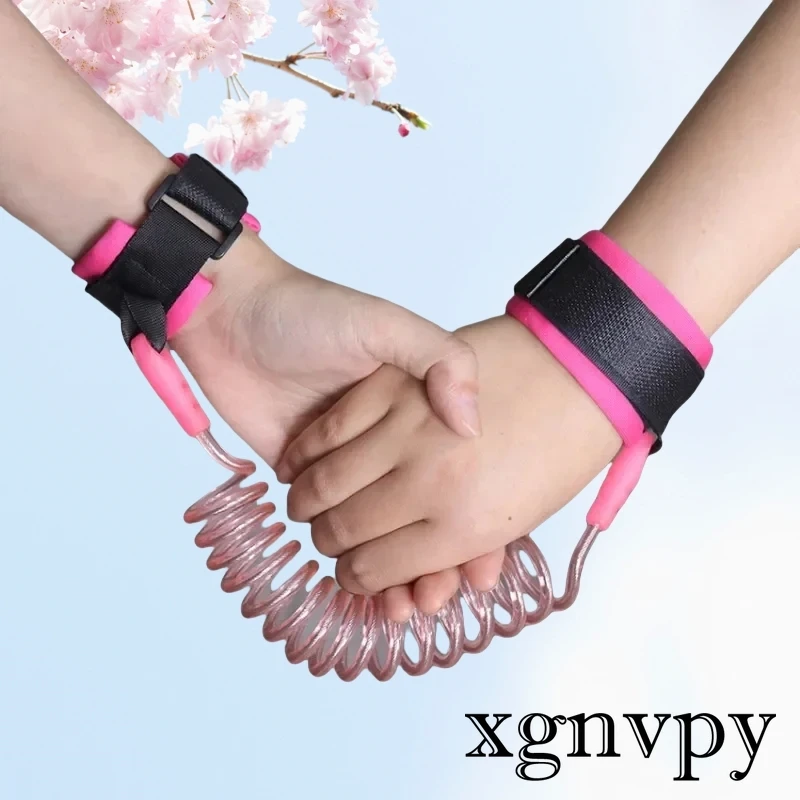 xgnvpy Baby Supplies Anti Lost Wrist Link Kids Outdoor Safety with Leash Baby and Child Safety  Release Bracelet Anti-loss Strap