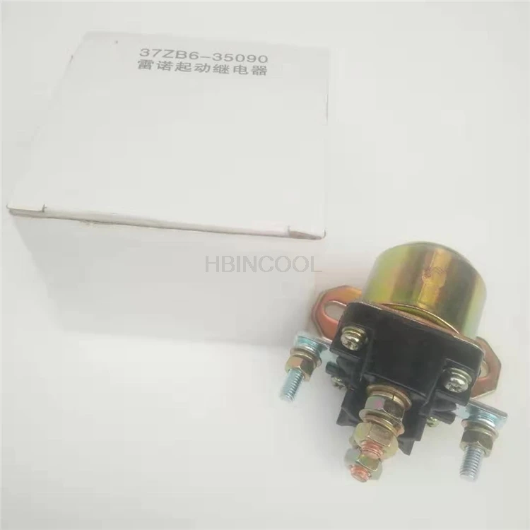 Renault motor starter relay starter relay for Dongfeng/Tianlong/Tianjin Hercules with Renault preheater Quality accessories