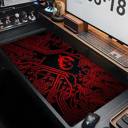 Msi Office Accessories Mouse Pad xxxl Gamer Mousepad Large Mouse Mat Natural Rubber Desk Rug content PC Desk Mats Design