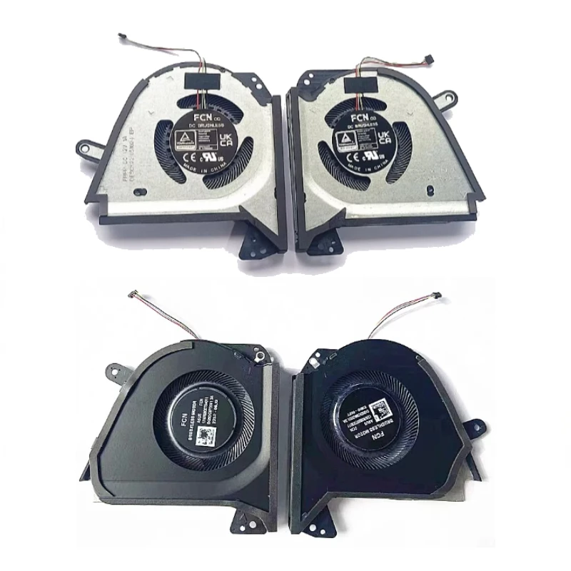

For ROG Zephyrus GA503R GA503RM GA503RS GA503RW GA503RX 13NR0800T04011 13NR0800T03011 DFSCK221151812 CPU GPU Fan