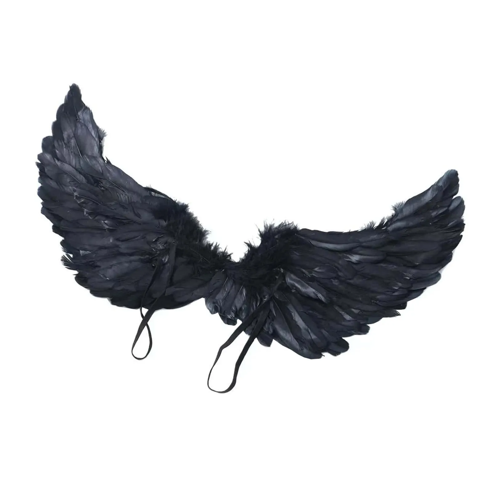 Party Cosplay Wings Black White Angel Wings Cosplay Props Carnival Party Show Devil Wing Adult Feather Decorations Props