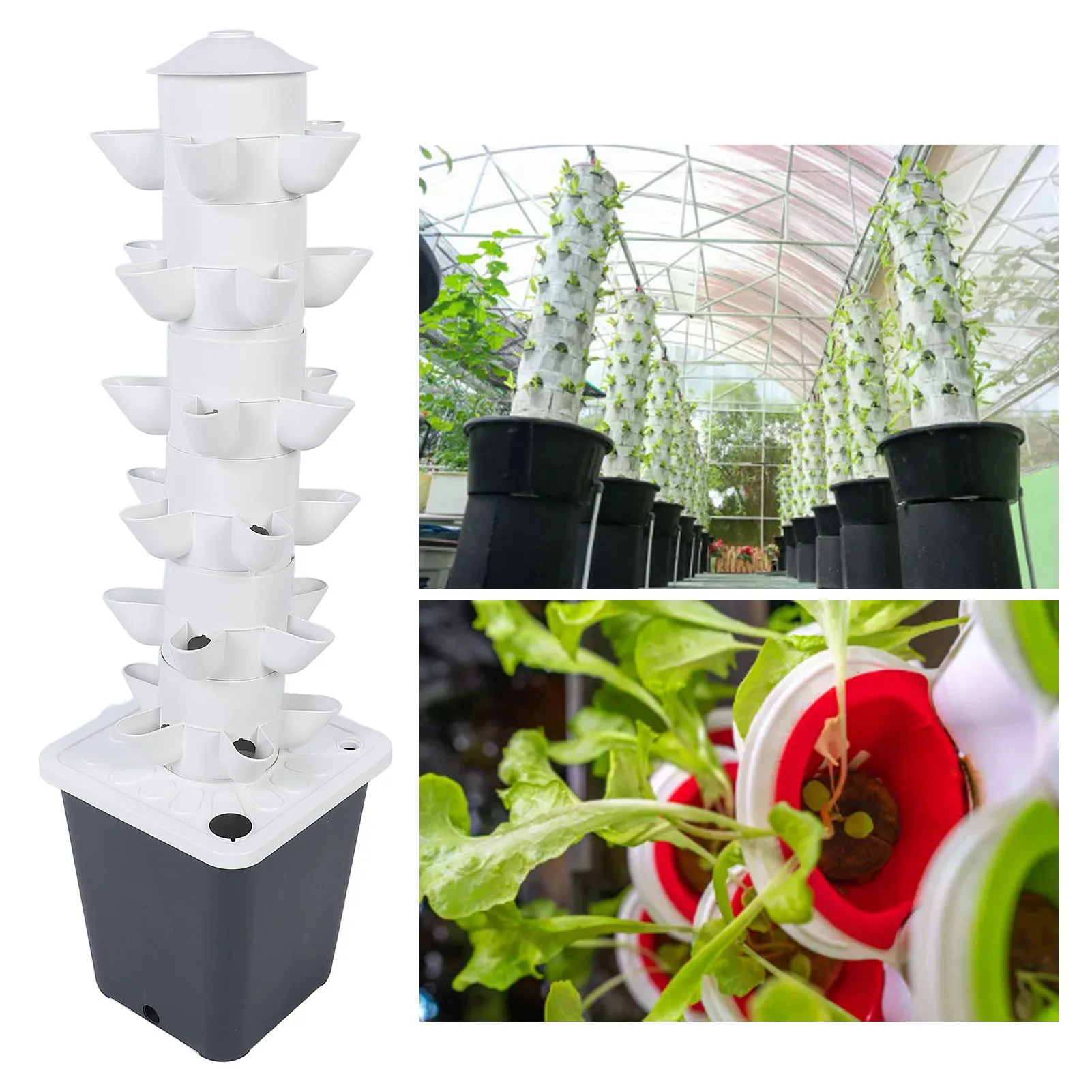 

Hydroponic Growing Vertical Tower Automatic Indoor Hydroponic Germination Kit Intelligent Veg Planting Machine for Garden Lover