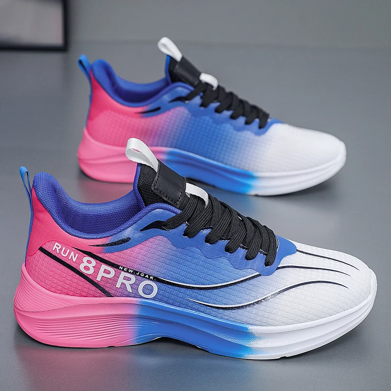 

Men's sports shoes casual four season fashion comfortable thick sole outdoor light breathable anti slip running casual sneakers