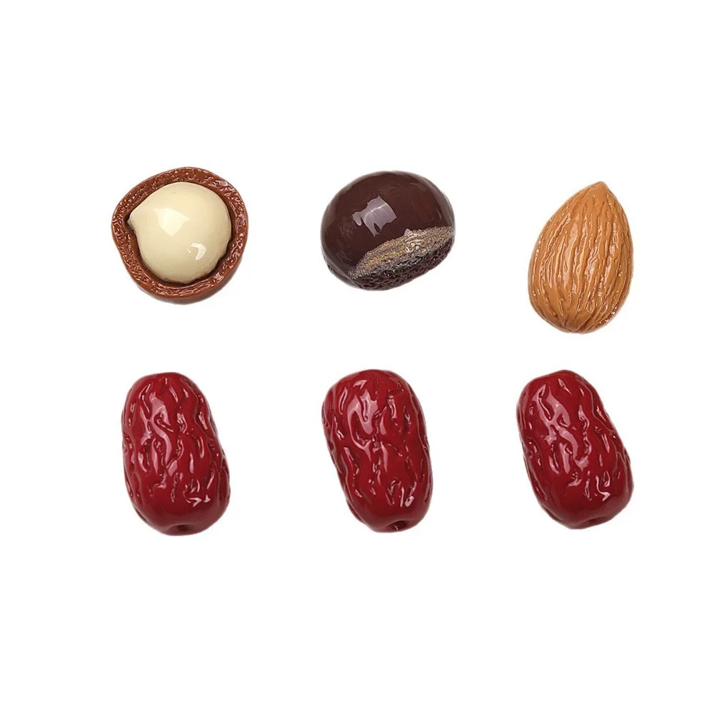 10pcs Mini Kawaii Cute Food Flat Back Cabochons Scrapbook Diy  Party Hairpin Accessories Home Decoration Craft