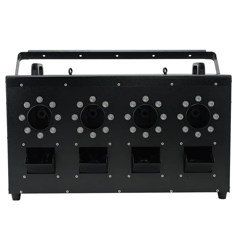 10W Wedding Laser Light Stage Party Animation Laser Lighting with 3000W Smoke Bubbles Machine DMX Remote Control for Concert