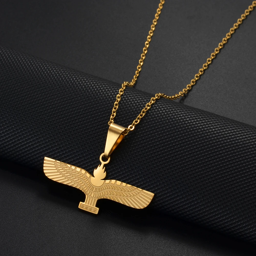 4.3 سنتيمتر النقش الأراميين العرامي العلم العربي عاشور قلادة القلائد مجوهرات Suryoyo # 593262