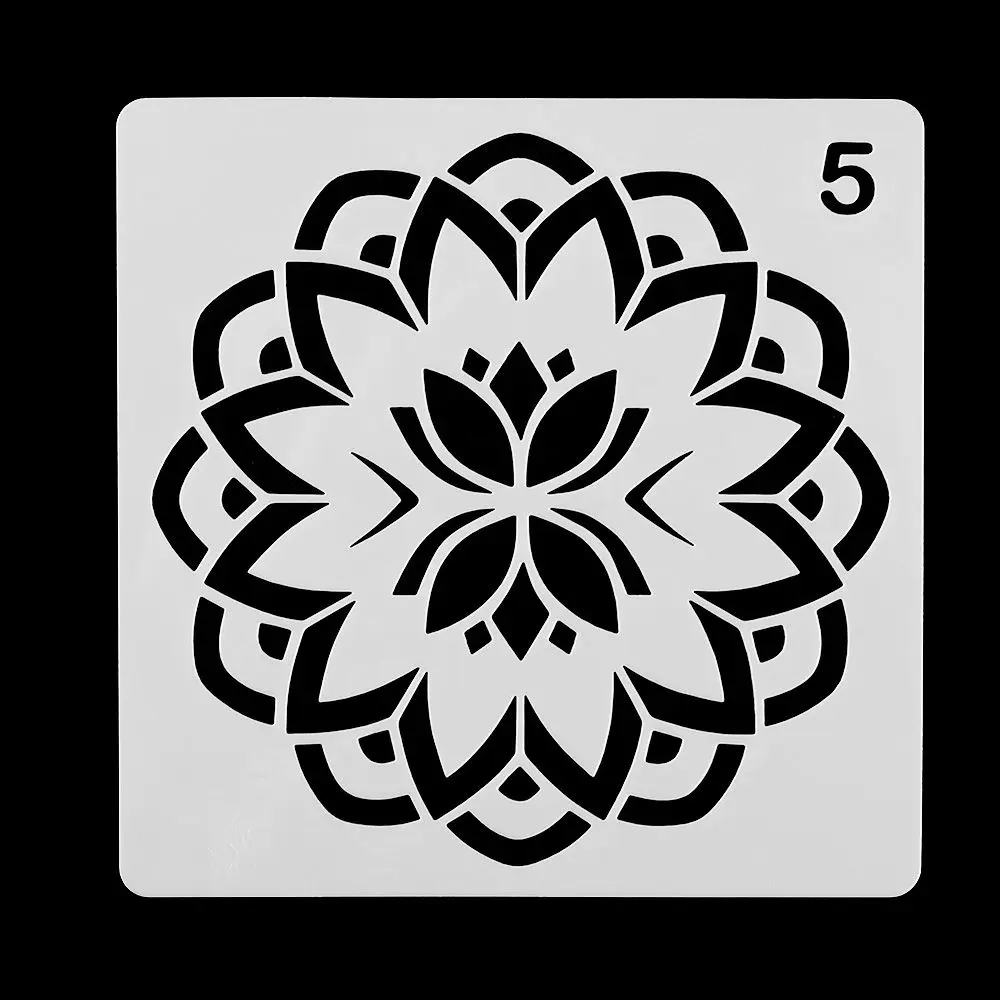 

Paper Card Embossing Stamp Album Decorative Layering Stencils Mandala Auxiliary Painting template Scrapbooking