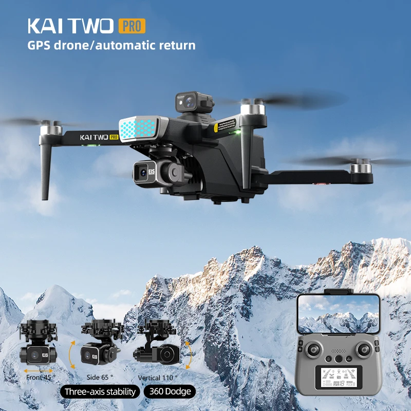 K2 GPS Drone Camera 8K Professional FPV Dron With 4K Camera Aerial Photography 3-Axis Aircraft RC Quadcopter Obstacle Avoidance