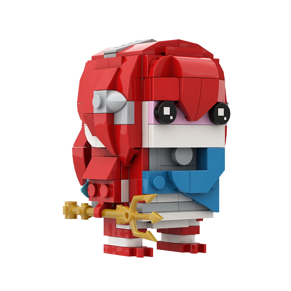 Bloques de construcción de la serie MOC Zeldaed Brickheadz para niños, juguete de montaje creativo, figuras de acción, juego de princesa ghirim, regalo para niños