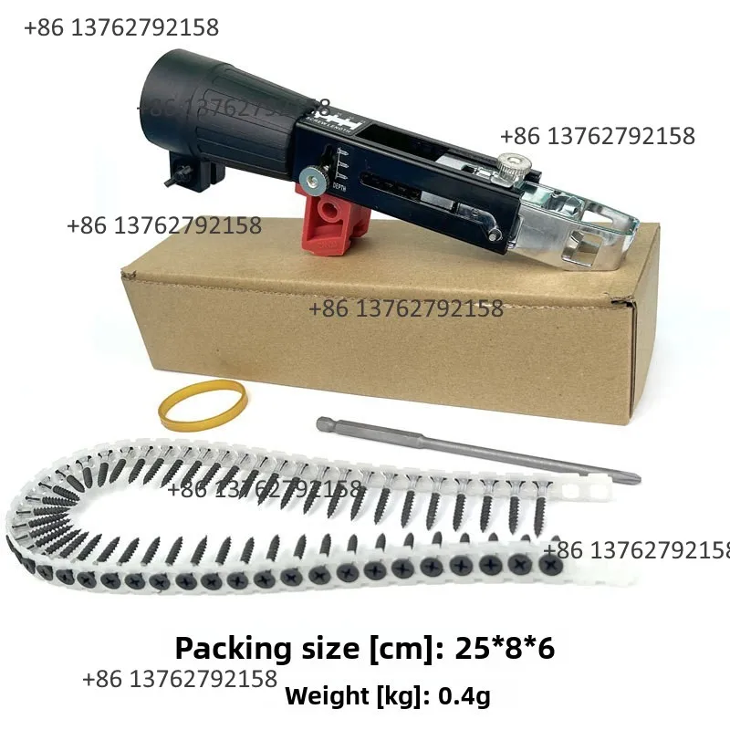 Automatic Screw Feeder Drill Adapter Electric Drill To Screw  Converter Woodworking Drywall Screw Driving Tool